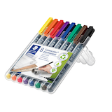 Artikelbild 1 für STAEDTLER Lumocolor Folienstifte-Set farbsortiert permanent 8 St., Artikelnummer 147827