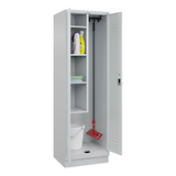 Artikelbild 1 für CP Putzmittelschrank Classic PLUS 080120-00 S10009 lichtgrau 60,0 x 50,0 x 195,0 cm, aufgebaut, Artikelnummer 317729