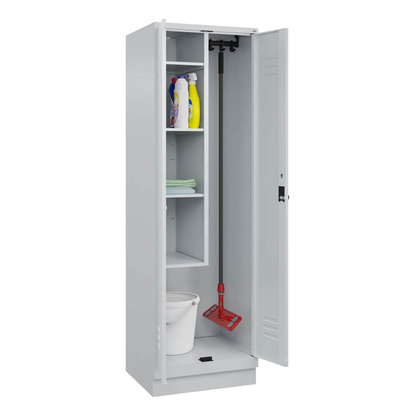 Artikelbild 11 für CP Putzmittelschrank Classic PLUS 080120-00 S10009 lichtgrau 60,0 x 50,0 x 195,0 cm, aufgebaut, Artikelnummer 317729