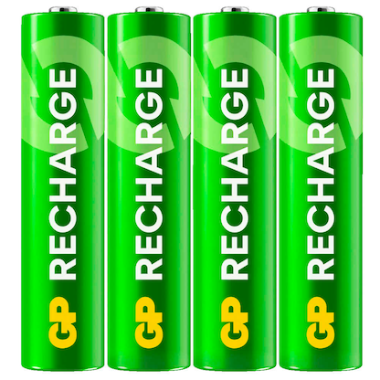 Artikelbild 12 für 4 GP Akkus Recharge Mignon AAA 800 mAh, Artikelnummer 723399