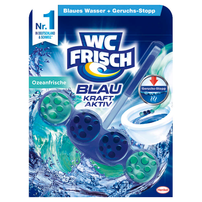 Artikelbild 3 für WC FRISCH BLAU KRAFT AKTIV WC-Duftspüler Ozeanfrische, 50,0 g, Artikelnummer 572097