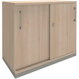 Artikelbild 1 für fm Schiebetürenschrank Oldenburg, 4260429767175 akazie 1 Fachboden 100,0 x 44,2 x 78,1 cm, Artikelnummer 161634