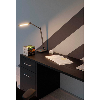 Artikelbild 3 für Hansa Wave Schreibtischlampe grau 8,5 W, Artikelnummer 192969