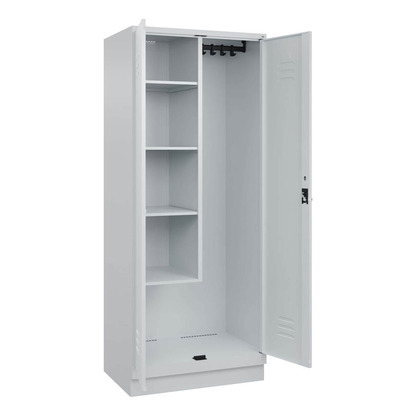 Artikelbild 2 für CP Putzmittelschrank Classic PLUS 080120-02 S10009 lichtgrau 80,0 x 50,0 x 195,0 cm, aufgebaut, Artikelnummer 317739