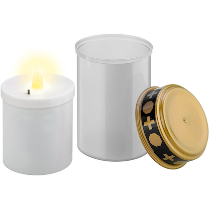 Artikelbild 2 für goobay Grablicht LED mit Timer weiß, Artikelnummer 505162