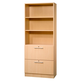 Artikelbild 1 für HAMMERBACHER Regalschrank 7300 RE, V7300/6/6/RE buche 80,0 x 42,0 x 200,4 cm, Artikelnummer 864494