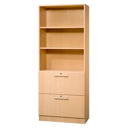 Artikelbild 7 für HAMMERBACHER Regalschrank Prokura, V7300/6/6/RE buche 80,0 x 42,0 x 200,4 cm, Artikelnummer 713693