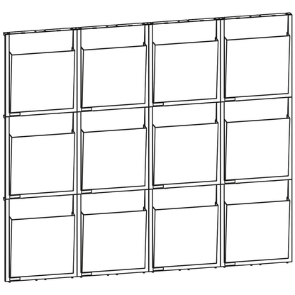 Artikelbild 2 für helit Wandprospekthalter the placativ transparent DIN A4, Artikelnummer 576855