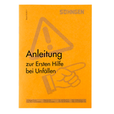 Artikelbild 1 für SÖHNGEN Erste-Hilfe-Anleitung, 1 St., Artikelnummer 659433