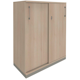 Artikelbild 1 für fm Schiebetürenschrank Oldenburg, 4260429767182 akazie 2 Fachböden 100,0 x 44,2 x 113,3 cm, Artikelnummer 161642