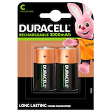 Artikelbild 1 für 2 DURACELL Akkus PreCharged Baby C 3.000 mAh, Artikelnummer 450072