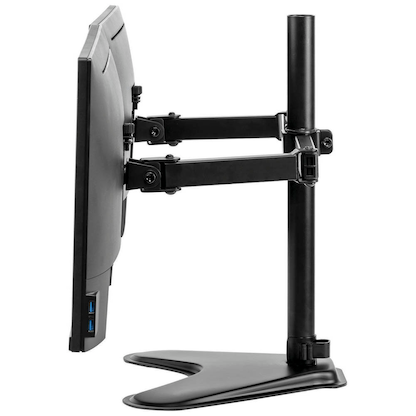 Artikelbild 5 für Fellowes Monitor-Halterung Seasa 8043701 schwarz für 2 Monitore, Tischständer, Artikelnummer 703502
