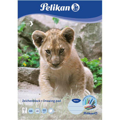 Artikelbild 6 für Pelikan Zeichenblock Zoo DIN A4, Artikelnummer 612931