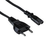 Artikelbild 1 für goobay Euro/Geräte C7 Netzkabel Netzkabel mit Eurostecker 1,5 m schwarz, 1 St., Artikelnummer 520759