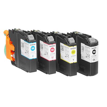 Artikelbild 3 für brother LC-223BK/C/M/Y schwarz, cyan, magenta, gelb Druckerpatronen, 4er-Set, Artikelnummer 203099