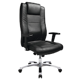 Artikelbild 1 für Topstar Chefsessel Chairman® 10, NS29T A80 Leder schwarz, Gestell alu, Artikelnummer 487736