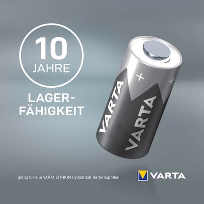 Artikelbild 8 für 10 VARTA Batterien CR2 Fotobatterie 3,0 V, Artikelnummer 308334