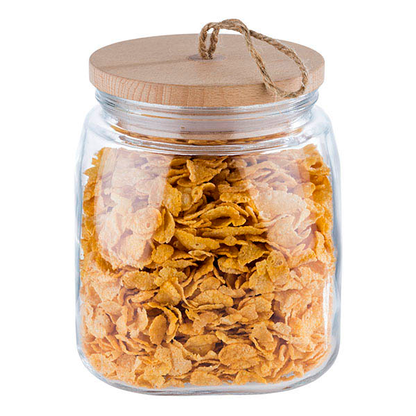 Artikelbild 2 für APS Vorratsdosen WOODY 17,0 cm hoch transparent 2,0 l, 1 St., Artikelnummer 199249