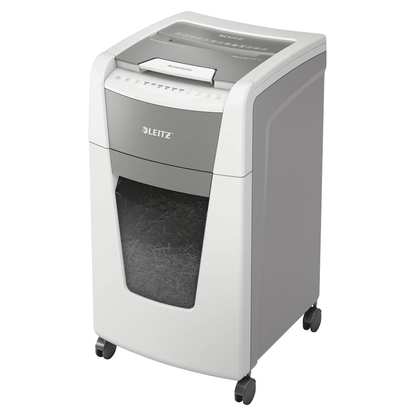 Artikelbild 2 für AKTION: LEITZ IQ Autofeed Small Office 300 Aktenvernichter mit Partikelschnitt P-4, 4 x 26 mm, bis 300 Blatt, weiß mit 75 Euro CashBack, Artikelnummer 267324