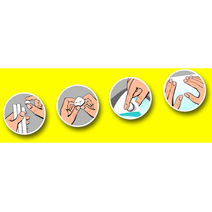 Artikelbild 3 für UHU patafix doppelseitige Klebepads 1,0 x 1,0 cm, 80 St., Artikelnummer 460006