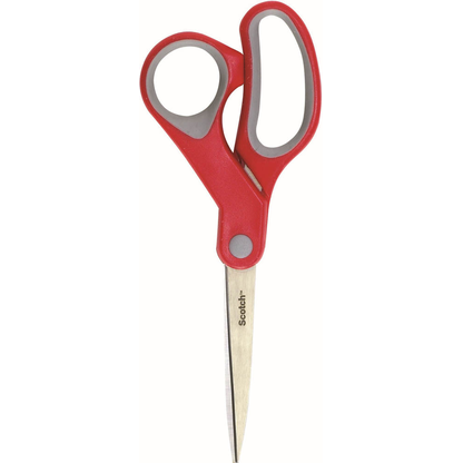 Artikelbild 10 für Scotch Papierschere 1428 rot-grau 20,0 cm, Artikelnummer 928267
