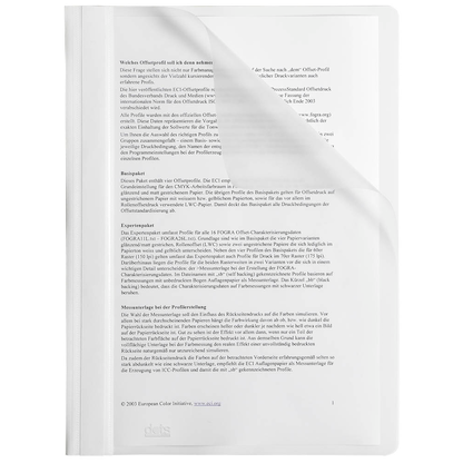 Artikelbild für 25 dots Schnellhefter Kunststoff weiß DIN A4, Artikelnummer 917233