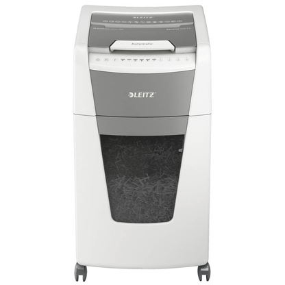 Artikelbild 3 für AKTION: LEITZ IQ Autofeed Small Office 300 Aktenvernichter mit Partikelschnitt P-4, 4 x 26 mm, bis 300 Blatt, weiß mit 75 Euro CashBack, Artikelnummer 267324