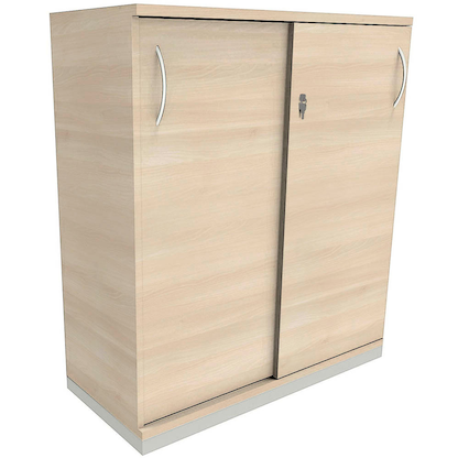 Artikelbild 13 für fm Schiebetürenschrank Sidney, 4260267327753 akazie 2 Fachböden 100,0 x 44,2 x 113,3 cm, Artikelnummer 161584