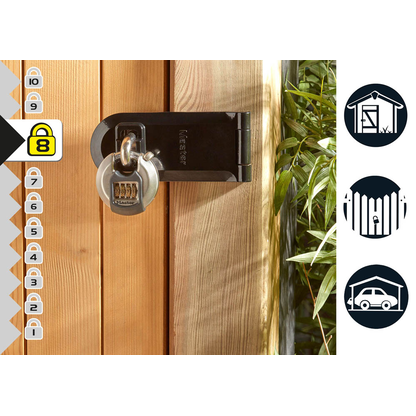 Artikelbild 3 für Master Lock® Vorhängeschlösser M40EURD silber, Artikelnummer 727604