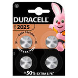 Artikelbild 1 für 4 DURACELL Knopfzellen CR 2025 3,0 V, Artikelnummer 696751