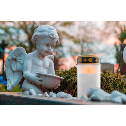 Artikelbild 5 für goobay Grablicht LED mit Timer weiß, Artikelnummer 505162