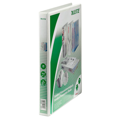 Artikelbild 2 für AKTION: LEITZ Präsentationsringbücher 2-Ringe weiß 5,0 cm DIN A4, 6 St. mit Prämie nach Registrierung, Artikelnummer 596031