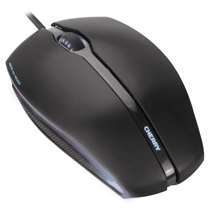 Artikelbild für CHERRY GENTIX Corded Optical Illuminated Mouse Maus kabelgebunden schwarz, Artikelnummer 189391