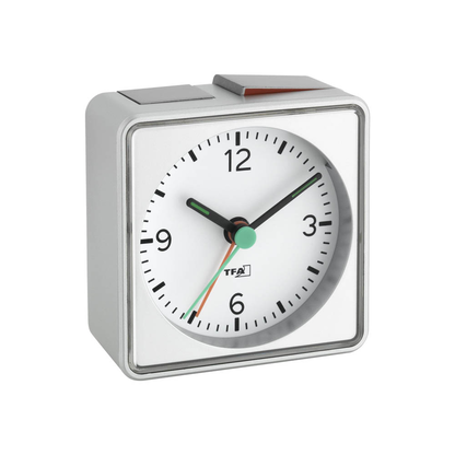 Artikelbild 18 für TFA® Wecker weiß silber Kunststoff 7,0 x 7,0 cm, Artikelnummer 914592