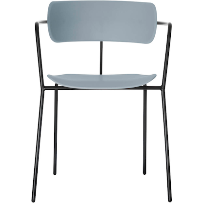 Artikelbild 4 für 2 meet powered by PAPERFLOW Besucherstühle BISTRO CHBISX2.01.06 blau Kunststoff, Artikelnummer 545887