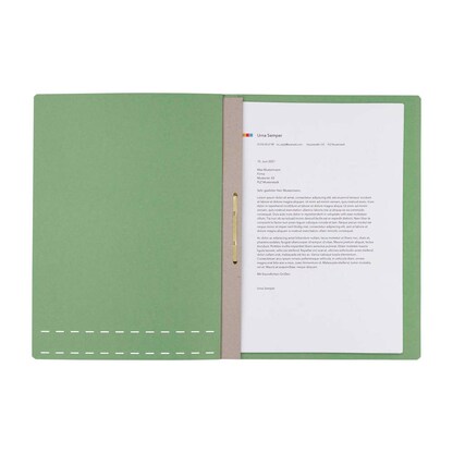 Artikelbild 2 für ELBA Pendelhefter Karton grün 1 x Amtsheftung, Artikelnummer 332599