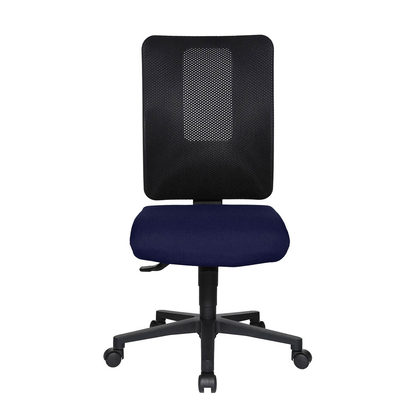 Artikelbild 2 für Topstar Bürostuhl Open X (N), OX1000 G280 Stoff blau, Gestell schwarz, Artikelnummer 683831