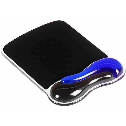 Artikelbild 2 für Kensington Mousepad mit Handgelenkauflage Duo Gel schwarz, blau, Artikelnummer 873873