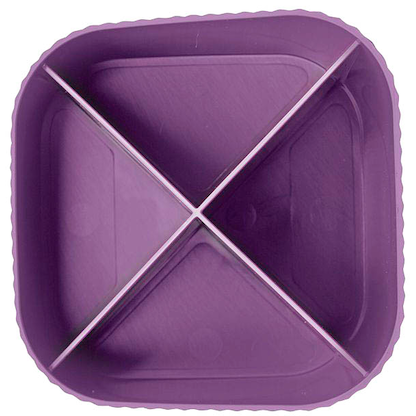 Artikelbild 3 für HAN Stiftehalter X-LOOP lila 100% Recyclingmaterial 4 Fächer 11,1 x 12,1 x 10,6 cm, Artikelnummer 440481