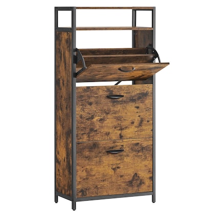 Artikelbild 4 für VASAGLE Schuhschrank, LBS101B01 braun 1 Fachboden 60,0 x 30,0 x 130,0 cm, Artikelnummer 289377