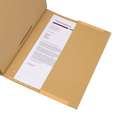 Artikelbild 3 für ELBA Pendelhefter Karton naturbraun 4 x kaufmännische Heftung, Artikelnummer 332617