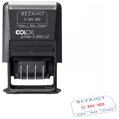 Artikelbild für COLOP Datumstempel mit Text 