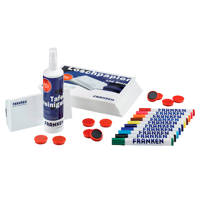 Artikelbild für FRANKEN Glas-Magnettafel Zubehör-Set 04 122 Teile, Artikelnummer 670147