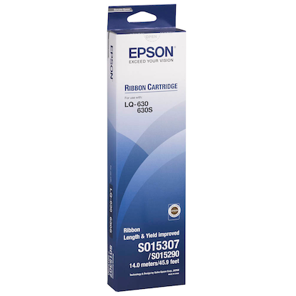 Artikelbild 2 für EPSON S015307 schwarz Farbband, 1 St., Artikelnummer 529420