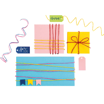 Artikelbild 5 für folia Kordel Papier farbig rauh pink, rot, gelb, grün, blau; 3,0 mm x 5x 5,0 m, Artikelnummer 479301