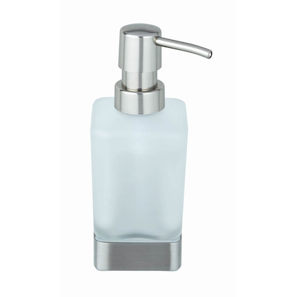 Artikelbild 3 für WENKO Seifenspender Genova 25416100 silber, matt Edelstahl, Glas 200,0 ml, Artikelnummer 808703