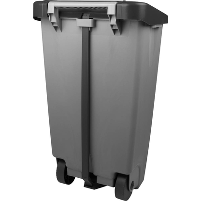 Artikelbild 3 für helit Mülleimer 120,0 l grau, schwarz, Artikelnummer 356473