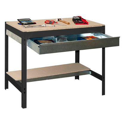 Artikelbild für Simonrack Werkbank SIMONWORK anthrazit 1 Schublade 151,0 x 76,0 x 84,2 cm, Artikelnummer 978895