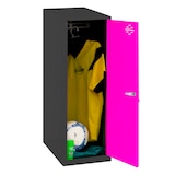 Artikelbild 1 für Simonrack Spind SIMONLOCKER DISM anthrazit, pink 8425437116582, 1 Schließfach 30,0 x 50,0 x 91,5 cm, Artikelnummer 354924