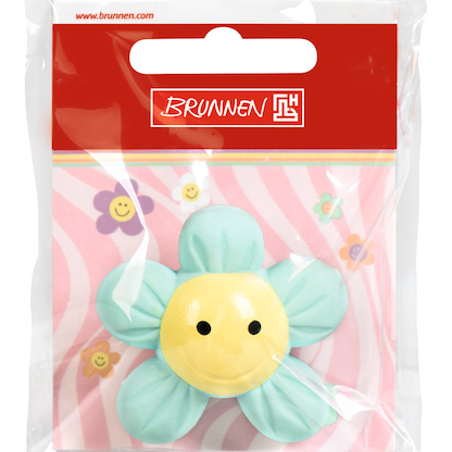 Artikelbild 5 für BRUNNEN Radiergummi Happy Hippie 3D farbsortiert, 1 St., Artikelnummer 689819